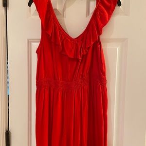 Red summer dress-FREE if bundled with offer!